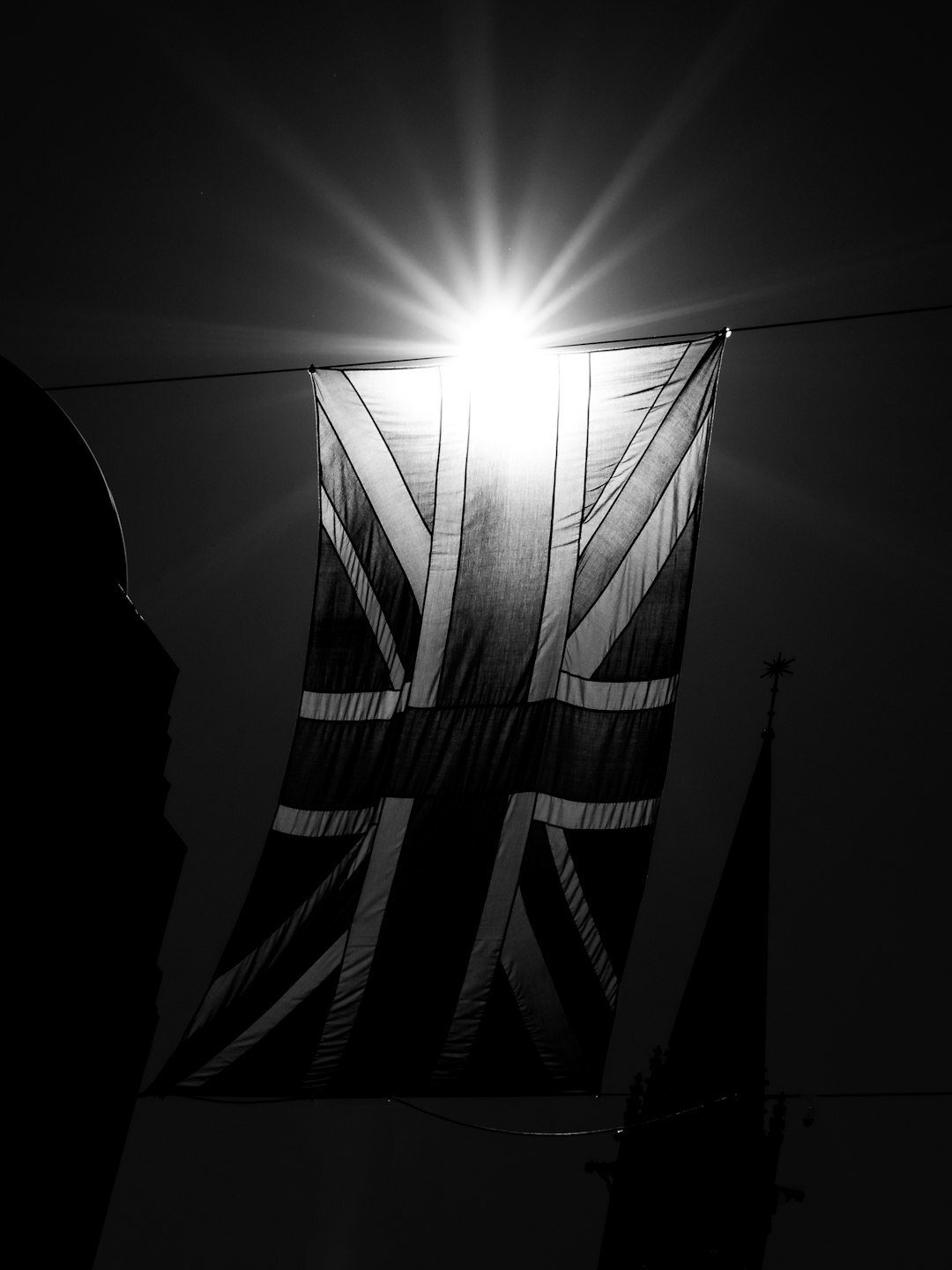 Portrait of a British lighting technician