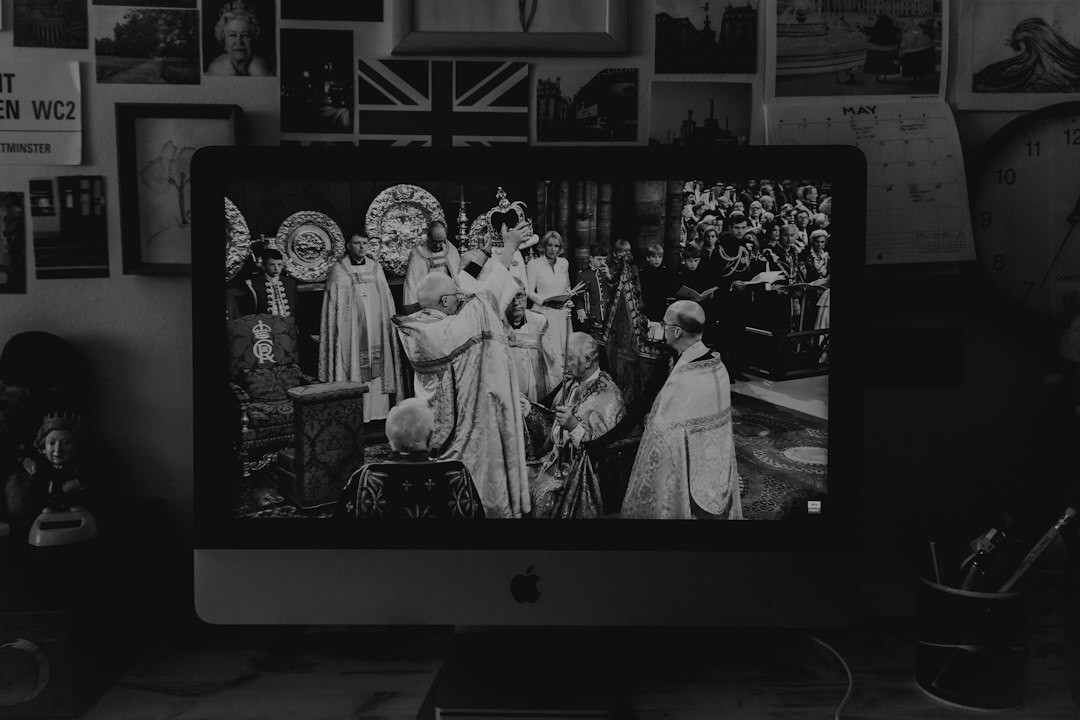 Portrait of a British woman television producer